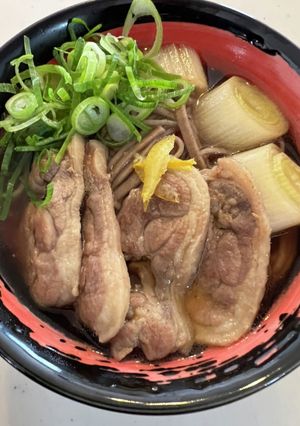 鴨南蛮~柚とニンニクと黒胡椒のパンチ~-レシピのメイン写真