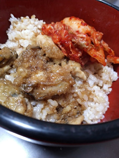 簡単☆牡蠣とキムチの丼-レシピのメイン写真