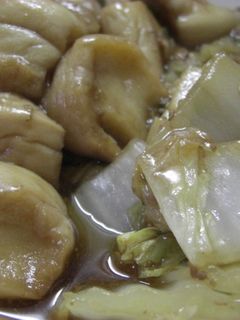 白菜と麩の煮物-レシピのメイン写真