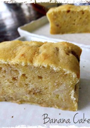 まぜて焼くだけ簡単｢バナナケーキ｣-レシピのメイン写真