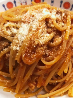 簡単○ミートソーススパゲティ-レシピのメイン写真