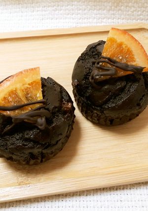 ノンオイル！豆腐で簡単ショコラオランジェ-レシピのメイン写真