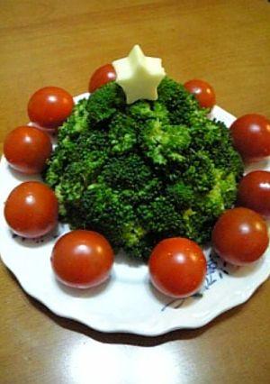 クリスマスツリーサラダ☆彡-レシピのメイン写真