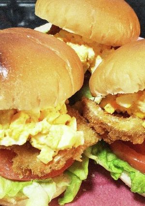 フィッシュバーガー(シログチver.)-レシピのメイン写真