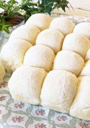 型が無くてもスクエア型のちぎりパン♪-レシピのメイン写真