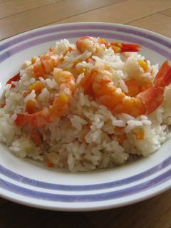 炊飯器で簡単えびピラフ-レシピのメイン写真