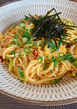 釜玉ラーメン-レシピのメイン写真