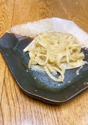 優しい甘み♫♬♪大根とヤーコンのきんぴら-レシピのメイン写真