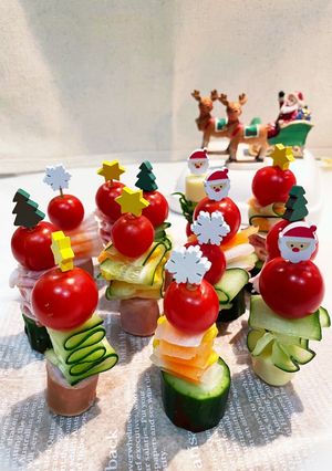 クリスマスピンチョス-レシピのメイン写真