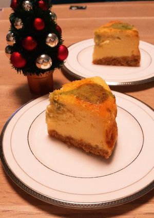 クリスマスに♪ふんわりチーズケーキ-レシピのメイン写真