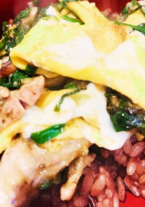 今宵は簡単満足★ヘルシーにらたま丼★減塩-レシピのメイン写真