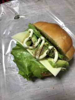 アボカドチーズサンド-レシピのメイン写真