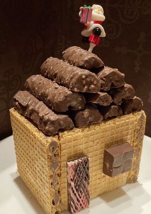 小学校低学年が作る簡単お菓子の家2-レシピのメイン写真