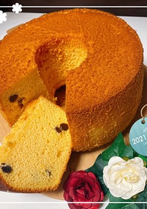 ✩米粉deマーラーカオ風シフォンケーキ✩-レシピのメイン写真