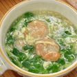 ふわトロ!小エビと豆苗の玉子スープ