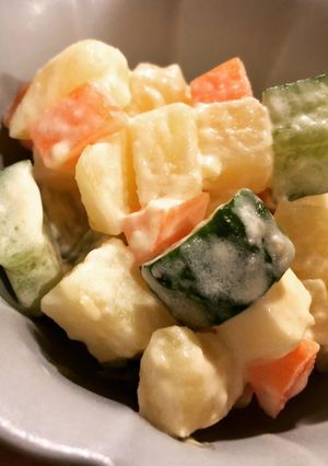 ころころチーズポテトサラダ-レシピのメイン写真