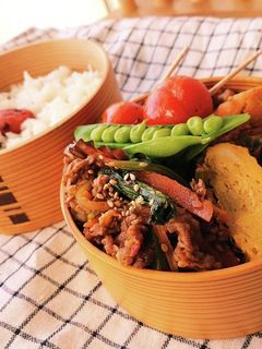お弁当★韓国人の旨辛プルコギ★賄いご飯-レシピのメイン写真