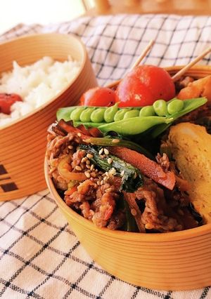 お弁当★韓国人の旨辛プルコギ★賄いご飯-レシピのメイン写真