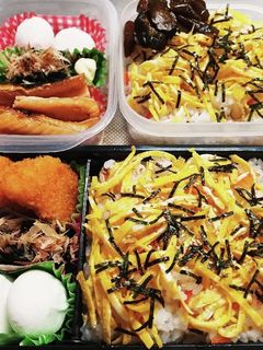 高校生息子&旦那弁当(12/20)-レシピのメイン写真