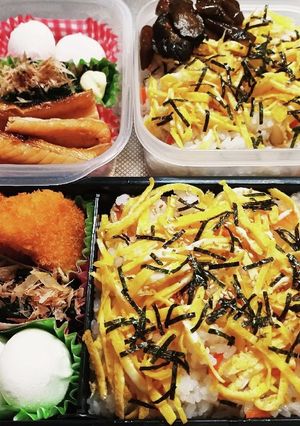 高校生息子＆旦那弁当（12/20）-レシピのメイン写真