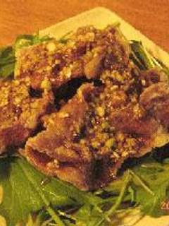 薬味だれたっぷりかけて♪豚肉のカリカリ揚げ-レシピのメイン写真