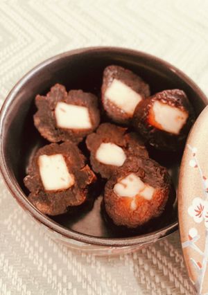 簡単　干し柿チーズ巻き-レシピのメイン写真