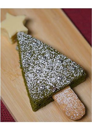 あらびき茶クリスマスブラウニー-レシピのメイン写真