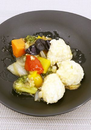 鶏団子のハイカラ甘酢炒め-レシピのメイン写真