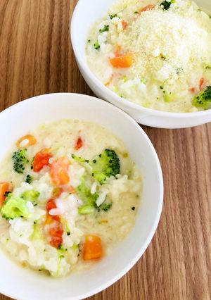 【離乳食９か月～】ミルクリゾット-レシピのメイン写真