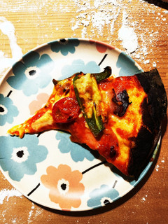 ピーマン&フルティカトマト&生ハムピザ-レシピのメイン写真