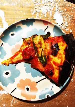 ピーマン＆フルティカトマト＆生ハムピザ-レシピのメイン写真