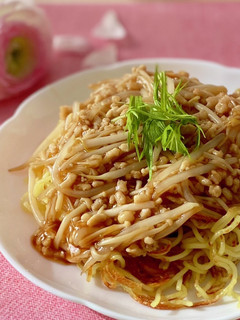 えのきともやしのお手軽あんかけ焼きそば-レシピのメイン写真
