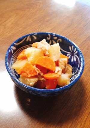 じゃが芋と人参のツナバター煮-レシピのメイン写真