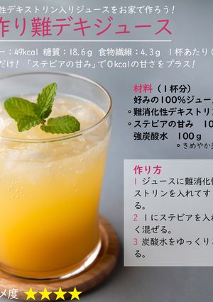 手作り難デキジュース-レシピのメイン写真