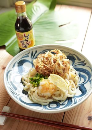 かきあげぶっかけうどん-レシピのメイン写真