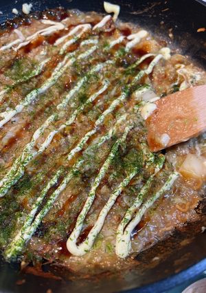 【すぐに食べれる!】もんじゃ焼き♡-レシピのメイン写真