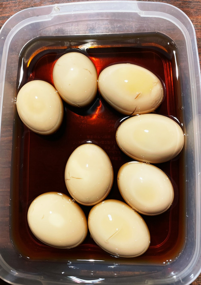 本つゆ煮卵-レシピのメイン写真