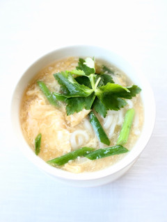 簡単に美味しい【白だし卵うどん】-レシピのメイン写真
