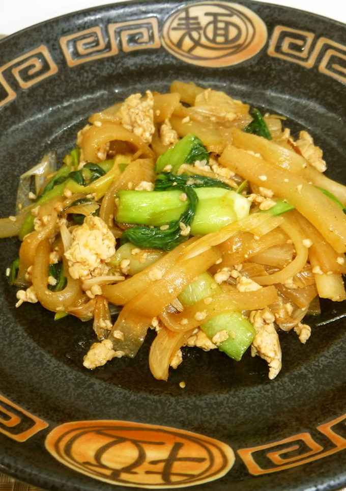 大根とひき肉の中華風炒め-レシピのメイン写真