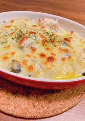 鶏肉とキノコのポテトグラタン-レシピのメイン写真