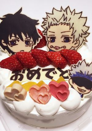 【保存用】誕生日キャラケーキ-レシピのメイン写真