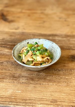 大根の葉と油揚げの生姜ふりかけ-レシピのメイン写真