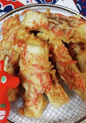 誰が作ってもうまい竹輪の小エビ揚げ-レシピのメイン写真