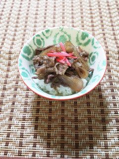 甘めのタレの牛丼-レシピのメイン写真