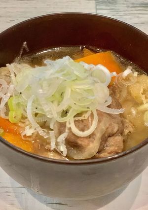 れんこんパウダー入り豚汁-レシピのメイン写真