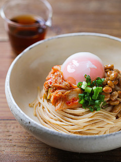 【大豆麺】キムチ納豆まーめん-レシピのメイン写真