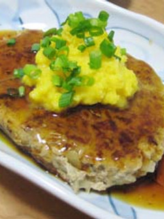 黄身おろしの和風ハンバーグ-レシピのメイン写真