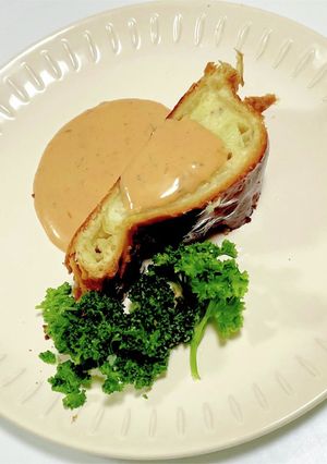 クリスマスに♪白身魚とポテトのパイ包-レシピのメイン写真