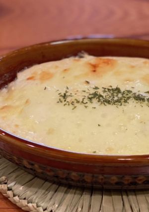 長葱の豆腐みそグラタン[西京味噌]-レシピのメイン写真