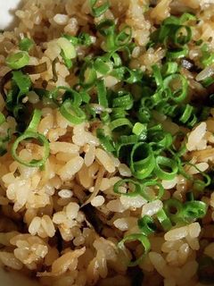 塩昆布とシラスの炊き込みご飯-レシピのメイン写真
